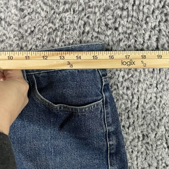 VINTAGE Guess Jeans Original Fit Cropped Ankle 90's Y2K Distressed Women's 31 - Picture 5 of 11